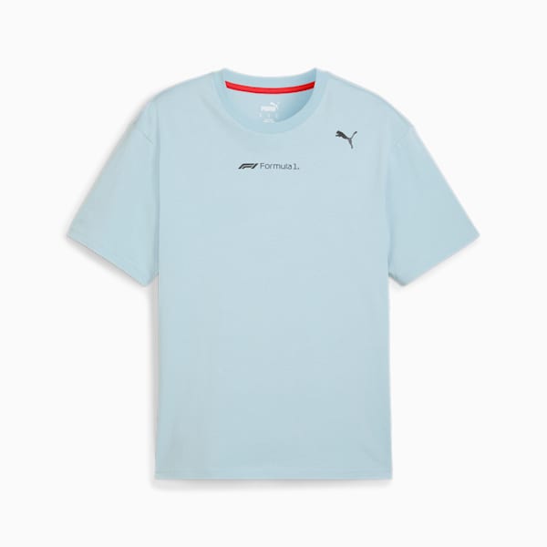 PUMA x F1® Statement Motorsport Men's Graphic Tee, Turquoise Surf, extralarge