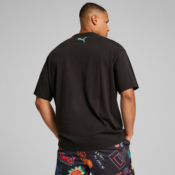 Playera de básquet Getting Crafty 2, PUMA Black, extralarge