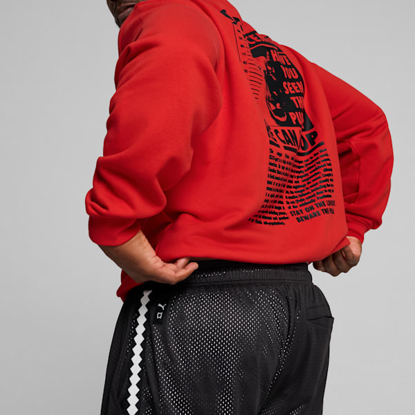 Media Day Classics Men's Basketball Shorts, PUMA Black, extralarge