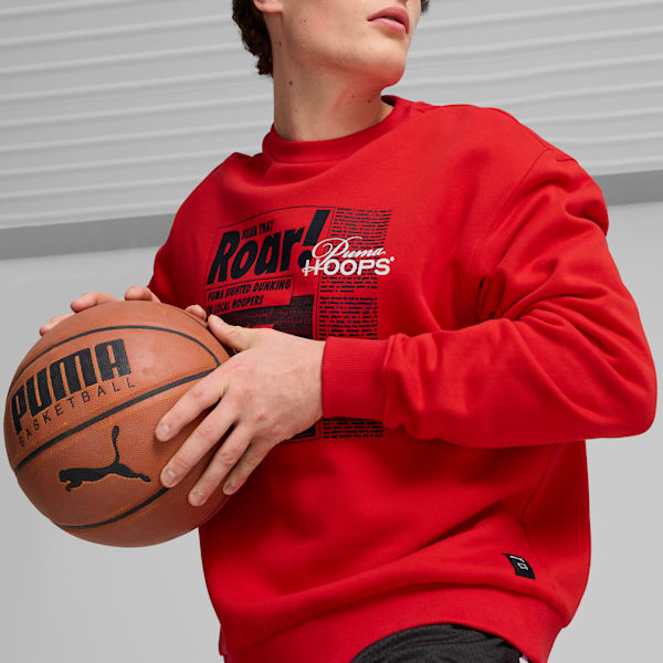 Red sweatshirt mens sales