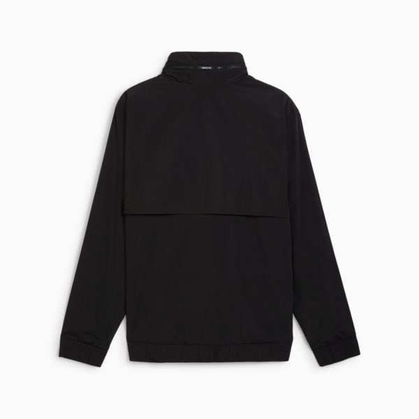 Media Day Men's Basketball Jacket, PUMA Black-AOP, extralarge