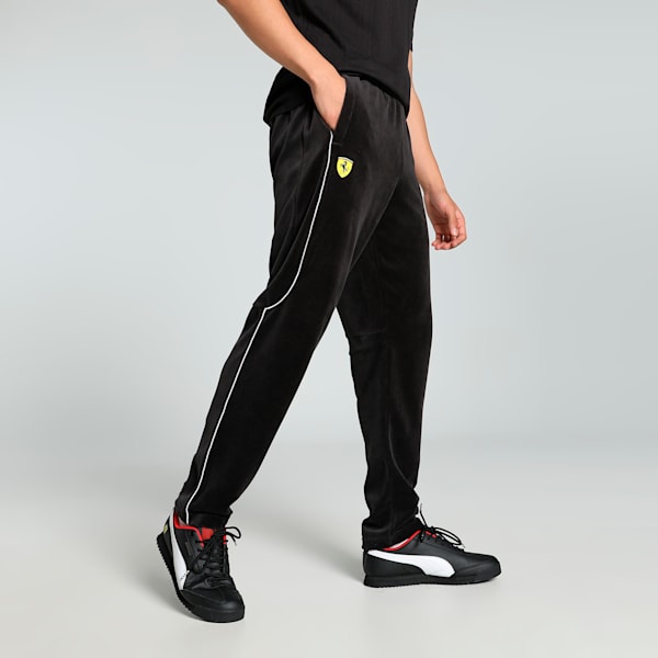 Scuderia Ferrari Race MT7+ Men's Motorsport Pants, PUMA Black, extralarge-IND