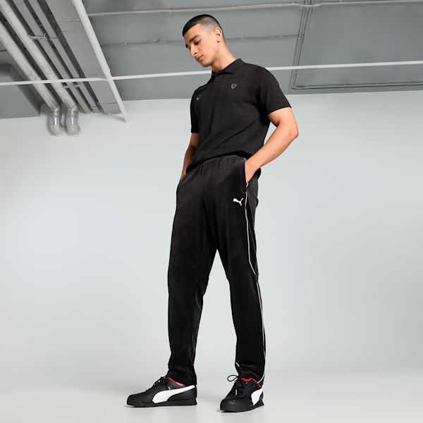 Scuderia Ferrari Race MT7+ Men's Motorsport Pants, PUMA Black, extralarge-IND