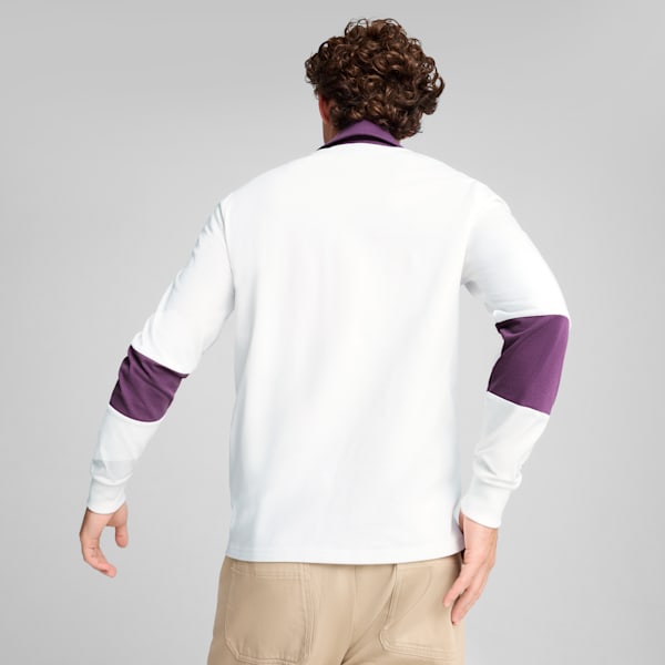 Playera tipo polo de rugby para hombre F1®, PUMA White, extralarge