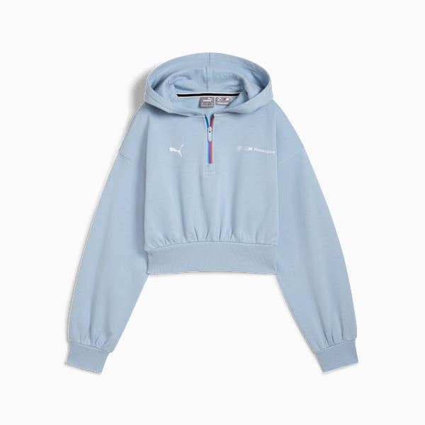 Sudadera BMW M Motorsport Essentials+ para mujer, Blue Wash, extralarge