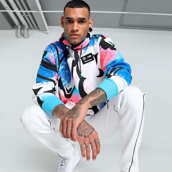 BMW M Motorsport Neon Energy Men s Relaxed Fit Hoodie PUMA