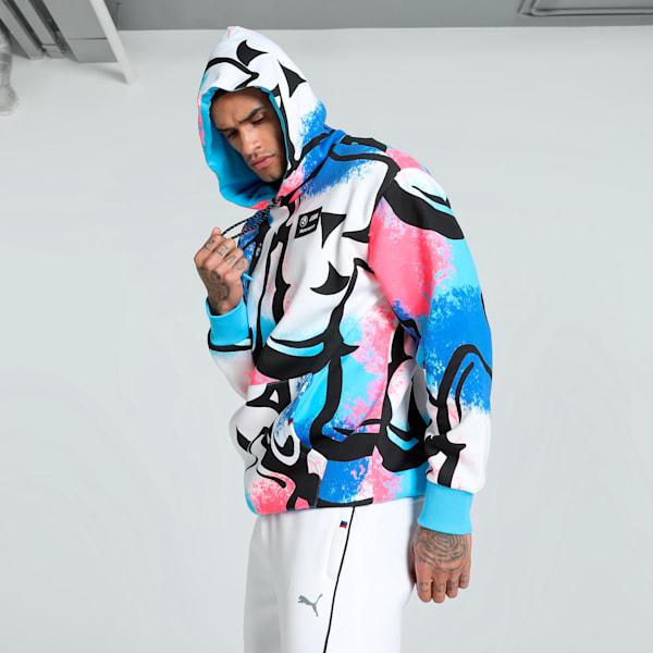 BMW M Motorsport Neon Energy Men s Relaxed Fit Hoodie PUMA