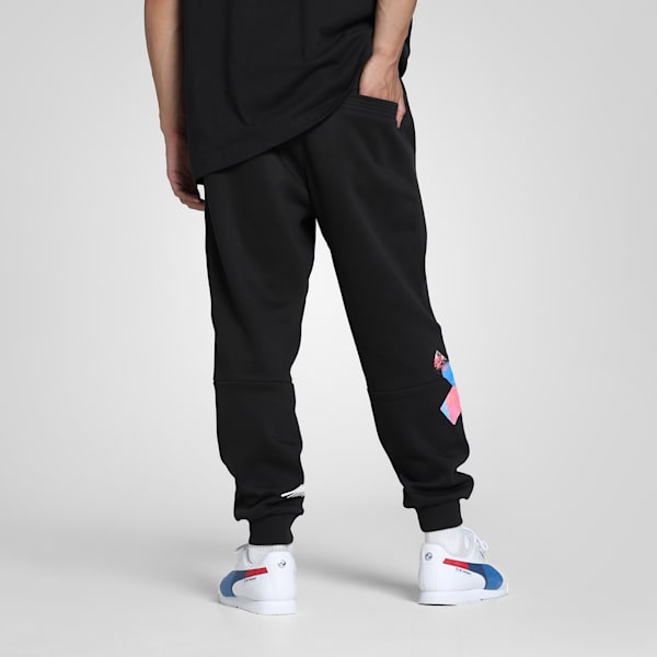 BMW M Motorsport Neon Energy Men's Relaxed Fit Pants, PUMA Black, extralarge-IND
