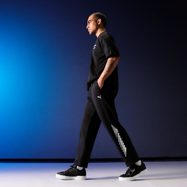BMW M Motorsport Neon Energy Men's Relaxed Fit Motorsport Pants, PUMA Black, extralarge-IND