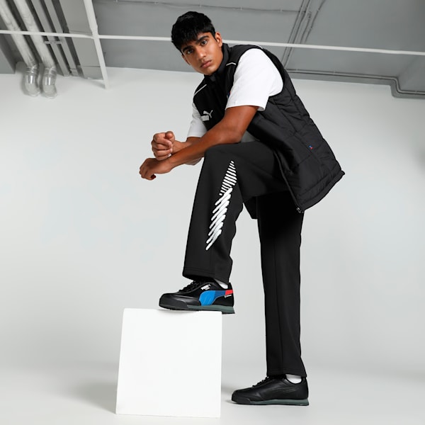 BMW M Motorsport Neon Energy Men's Relaxed Fit Motorsport Pants, PUMA Black, extralarge-IND