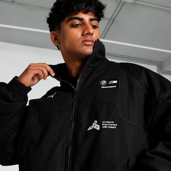 BMW M Motorsport Statement Men's Motorsport Jacket, PUMA Black, extralarge-IND