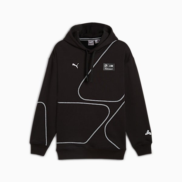 Sudadera con capucha para hombre BMW M Motorsport Statement, PUMA Black, extralarge
