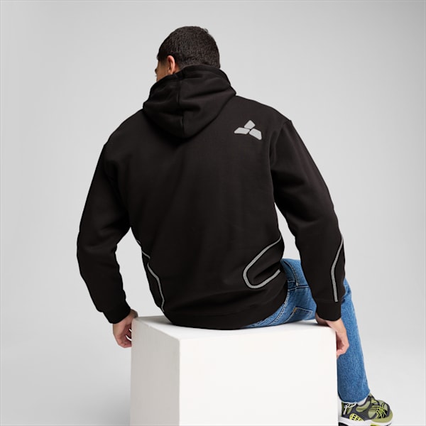 Sudadera con capucha para hombre BMW M Motorsport Statement, PUMA Black, extralarge