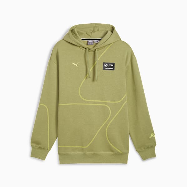 BMW M Motorsport Men's Motorsport Hoodie, Calming Green, extralarge