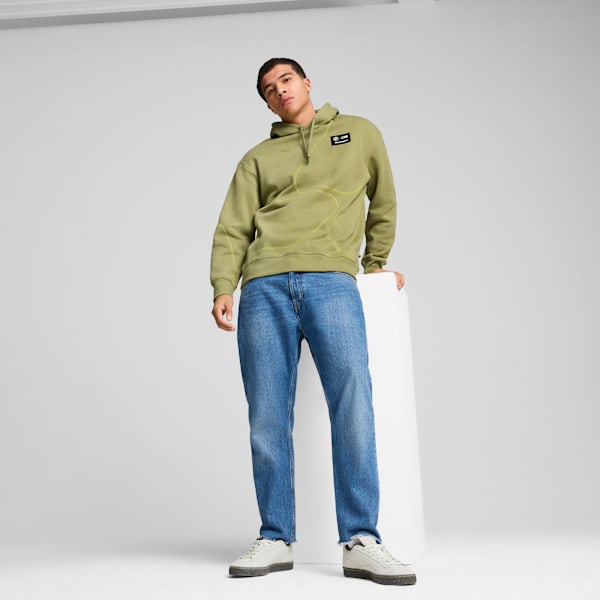 BMW M Motorsport Men's Motorsport Hoodie, Calming Green, extralarge