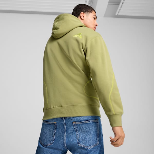 BMW M Motorsport Men's Motorsport Hoodie, Calming Green, extralarge