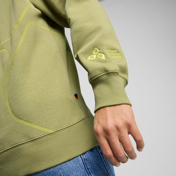 BMW M Motorsport Men's Motorsport Hoodie, Calming Green, extralarge