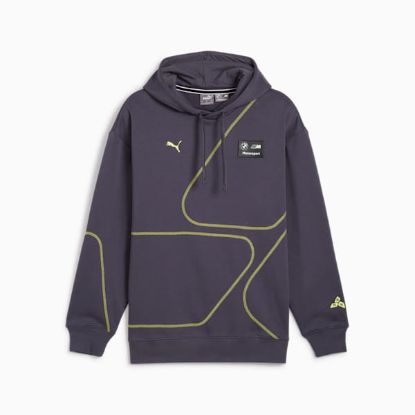 Sudadera con capucha para hombre BMW M Motorsport Statement, Galactic Gray, extralarge