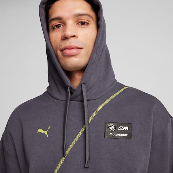 Sudadera con capucha para hombre BMW M Motorsport Statement, Galactic Gray, extralarge