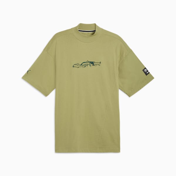 Playera BMW M Motorsport Statement Car para hombre, Calming Green, extralarge