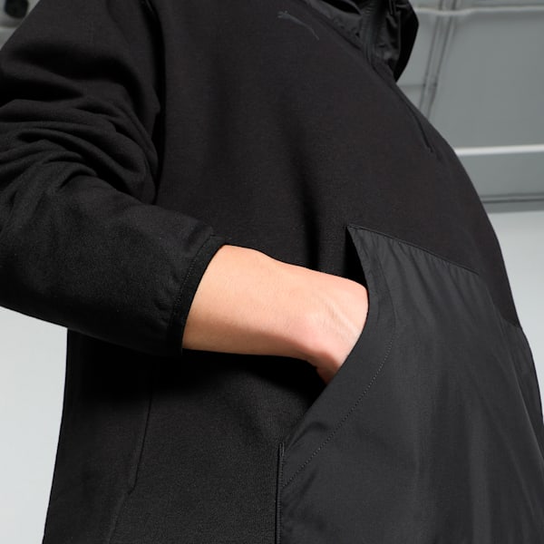 Mercedes-AMG Petronas F1® Statement Men's Relaxed Fit Motorsport Hoodie, PUMA Black, extralarge-IND