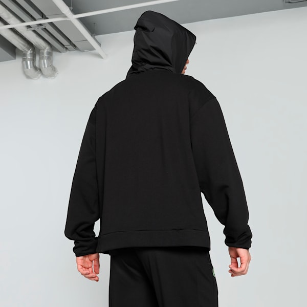 Mercedes-AMG Petronas F1® Statement Men's Relaxed Fit Motorsport Hoodie, PUMA Black, extralarge-IND