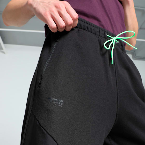 Mercedes-AMG Petronas F1® Statement Men's Relaxed Fit Motorsport Pants, PUMA Black, extralarge-IND
