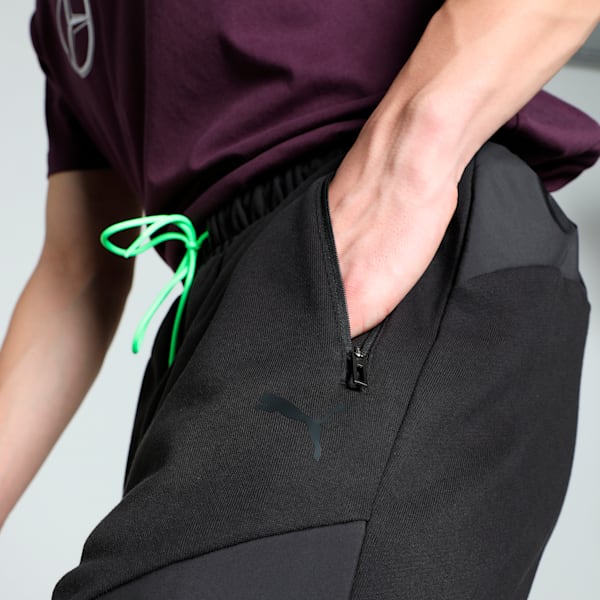 Mercedes-AMG Petronas F1® Statement Men's Relaxed Fit Motorsport Pants, PUMA Black, extralarge-IND