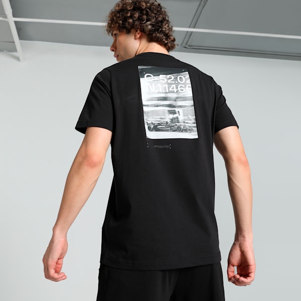 Mercedes-AMG Petronas F1® Statement Men's Motorsport Tee, PUMA Black, extralarge-IND