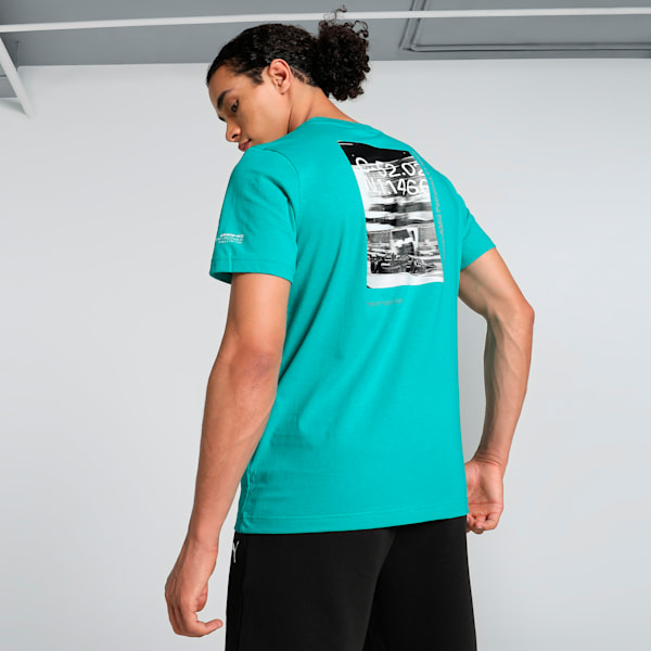 Mercedes-AMG Petronas F1® Statement Men's Motorsport Tee, Sheen Green, extralarge-IND