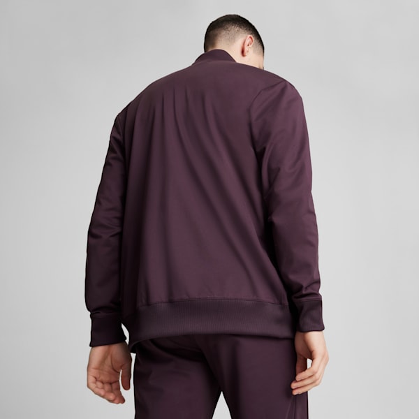 Mercedes-AMG Petronas F1® Cloudspun Men's Slim Fit Motorsport Jacket, Midnight Plum, extralarge-IND