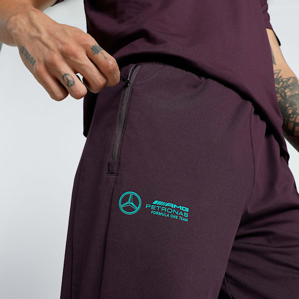Mercedes-AMG Petronas F1® Cloudspun Men's Motorsport Pants, Midnight Plum, extralarge-IND