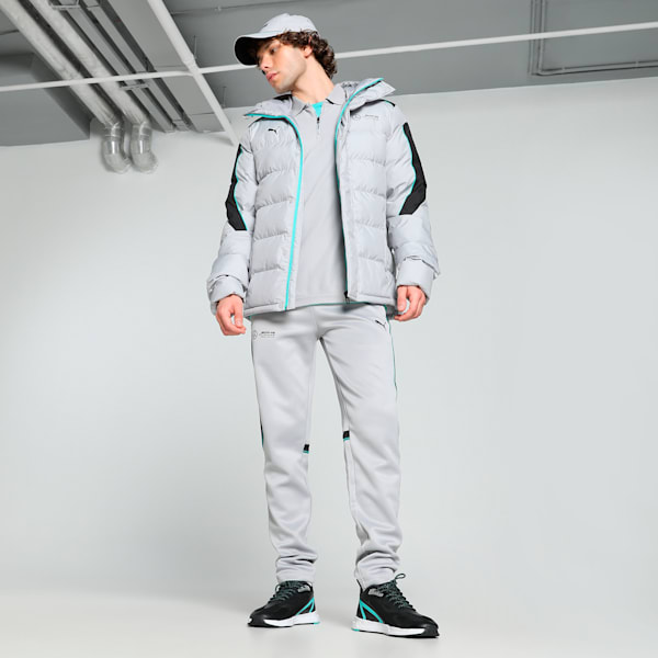 Mercedes-AMG Petronas F1® MT7+ Ecolite Men's Motorsport Padded Jacket, Team Silver, extralarge-IND