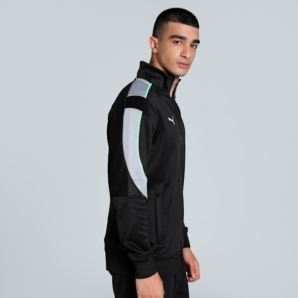Mercedes-AMG Petronas F1® MT7+ Men's Motorsport Track Jacket, PUMA Black, extralarge-IND