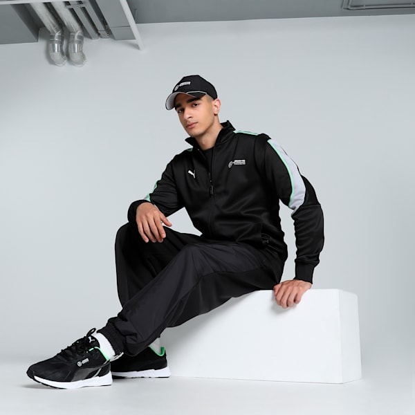 Mercedes-AMG Petronas F1® MT7+ Men's Motorsport Track Jacket, PUMA Black, extralarge-IND