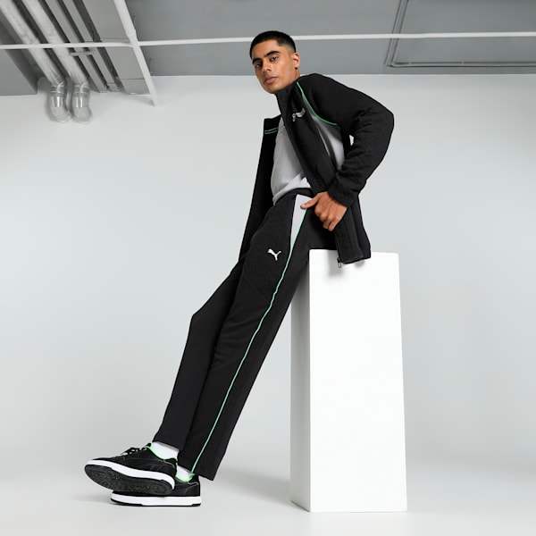 Mercedes-AMG Petronas F1® Men's Slim Fit Motorsport Sweat Pants, PUMA Black, extralarge-IND