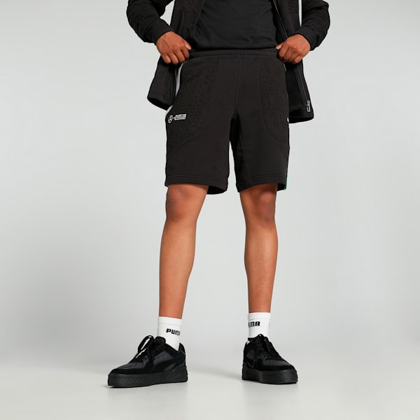 Mercedes-AMG Petronas F1® Men's Motorsport Sweat Shorts, PUMA Black, extralarge-IND