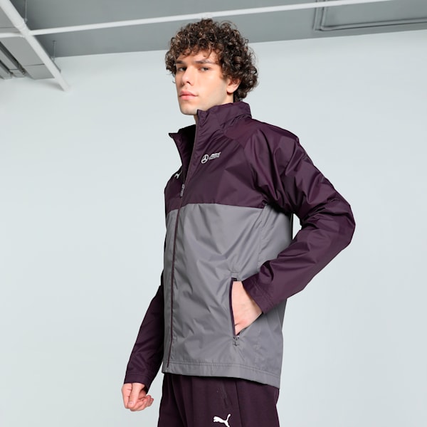 Mercedes-AMG Petronas F1® Core Mens Jacket, Midnight Plum, extralarge-IND