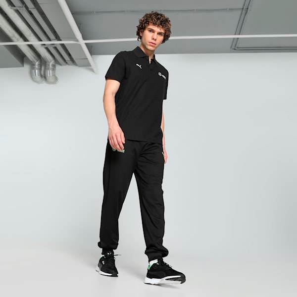 Mercedes-AMG Petronas F1® Pique Men's Motorsport Polo, PUMA Black, extralarge-IND