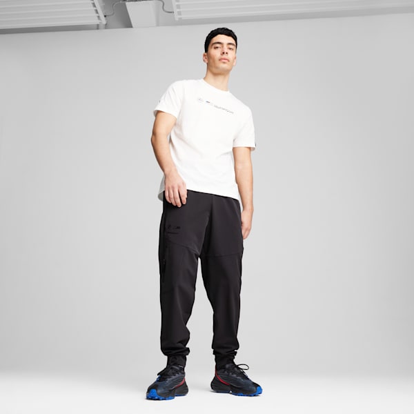 BMW M Motorsport Men's Life PUMATECH Pants, PUMA Black, extralarge