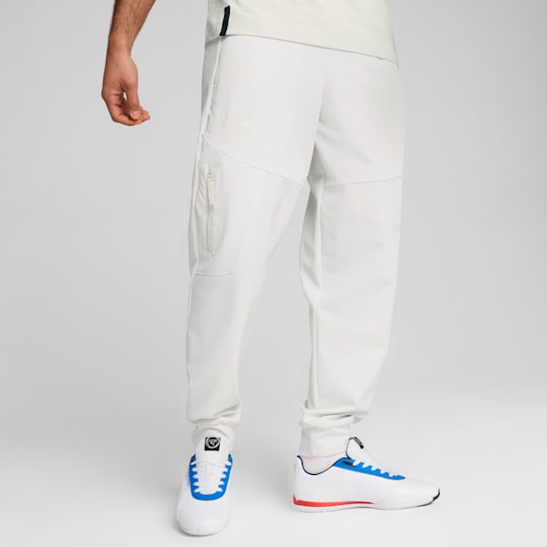 BMW M Motorsport Men's Life PUMATECH Pants, Vapor Gray, extralarge