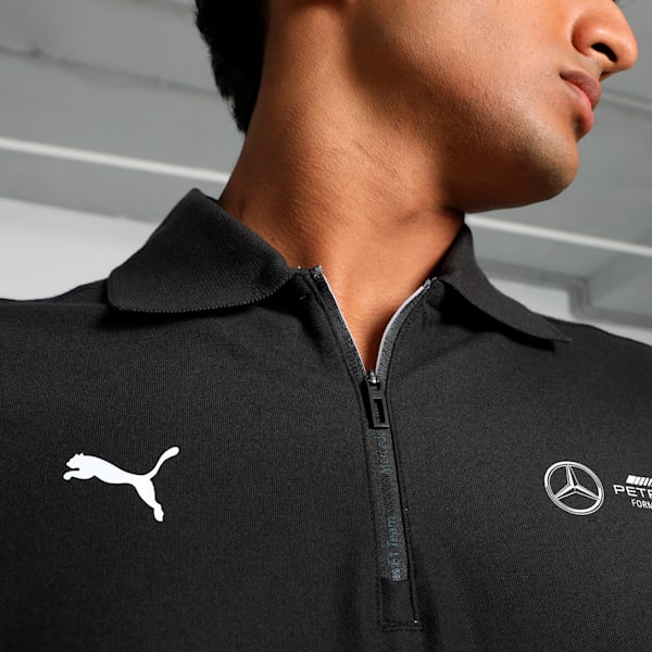 Mercedes-AMG Petronas F1® Men's Motorsport Polo, PUMA Black, extralarge-IND