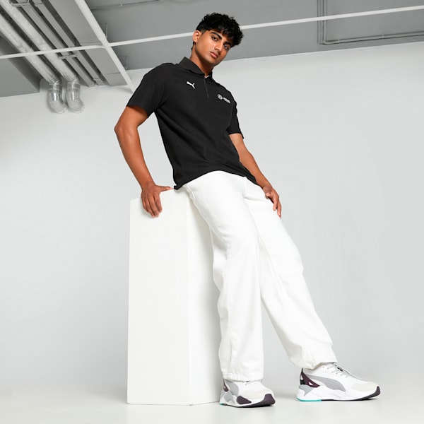 Mercedes-AMG Petronas F1® Men's Motorsport Polo, PUMA Black, extralarge-IND