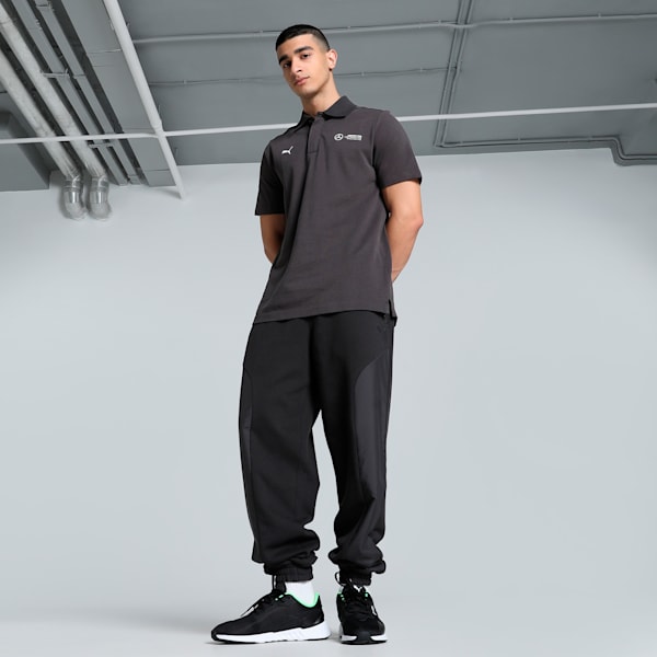 Mercedes-AMG Petronas F1® Two-Tone Men's Motorsport Polo, PUMA Black, extralarge-IND