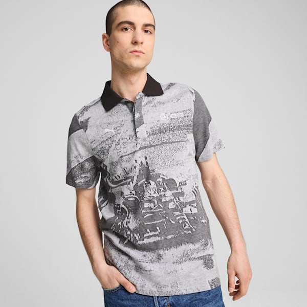 Polo Jacquard Mercedes-AMG Petronas F1® Homme, PUMA Black, extralarge