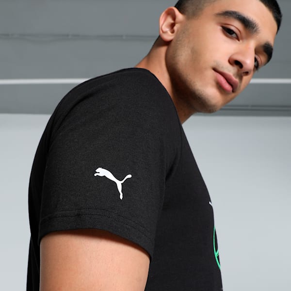 Mercedes-AMG Petronas F1® Logo Men's Motorsport Tee, PUMA Black, extralarge-IND