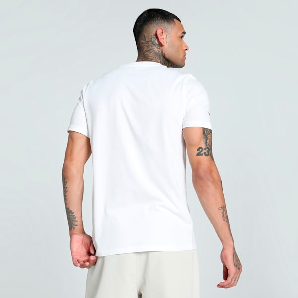 Mercedes-AMG Petronas F1® Logo Men's Motorsport Tee, PUMA White, extralarge-IND