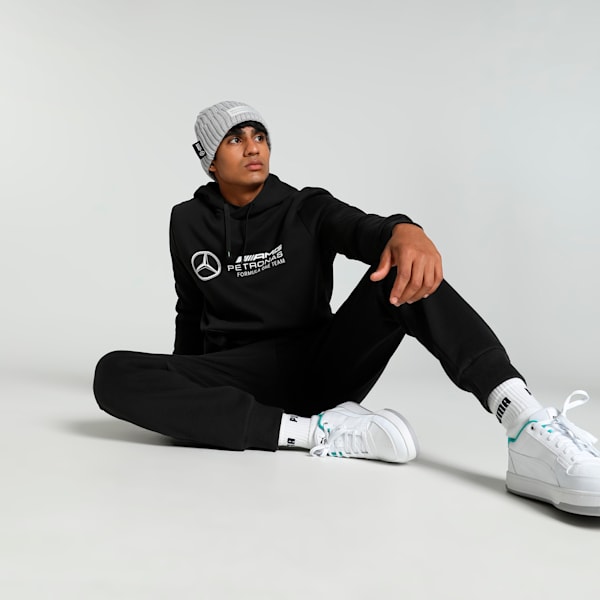 Mercedes-AMG Petronas F1® Men's Motorsport Hoodie, PUMA Black, extralarge-IND