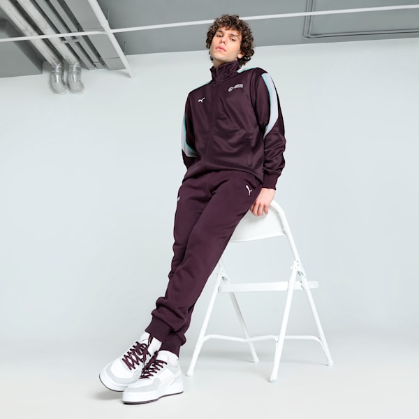 Mercedes-AMG Petronas F1® Men's Motorsport Pants, Midnight Plum, extralarge-IND