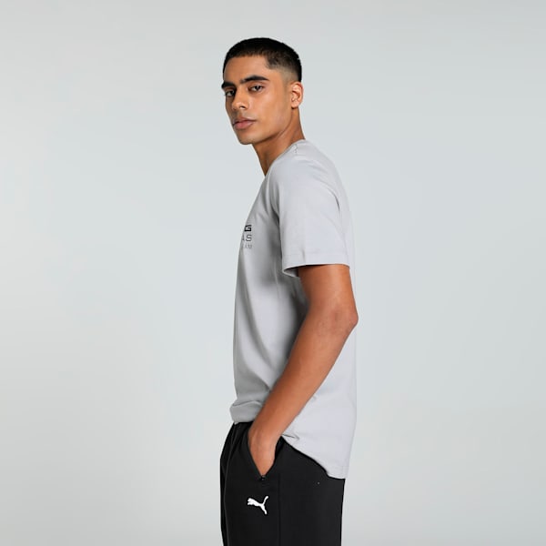 Mercedes-AMG Petronas F1® Logo Men's Motorsport Tee, Team Silver, extralarge-IND
